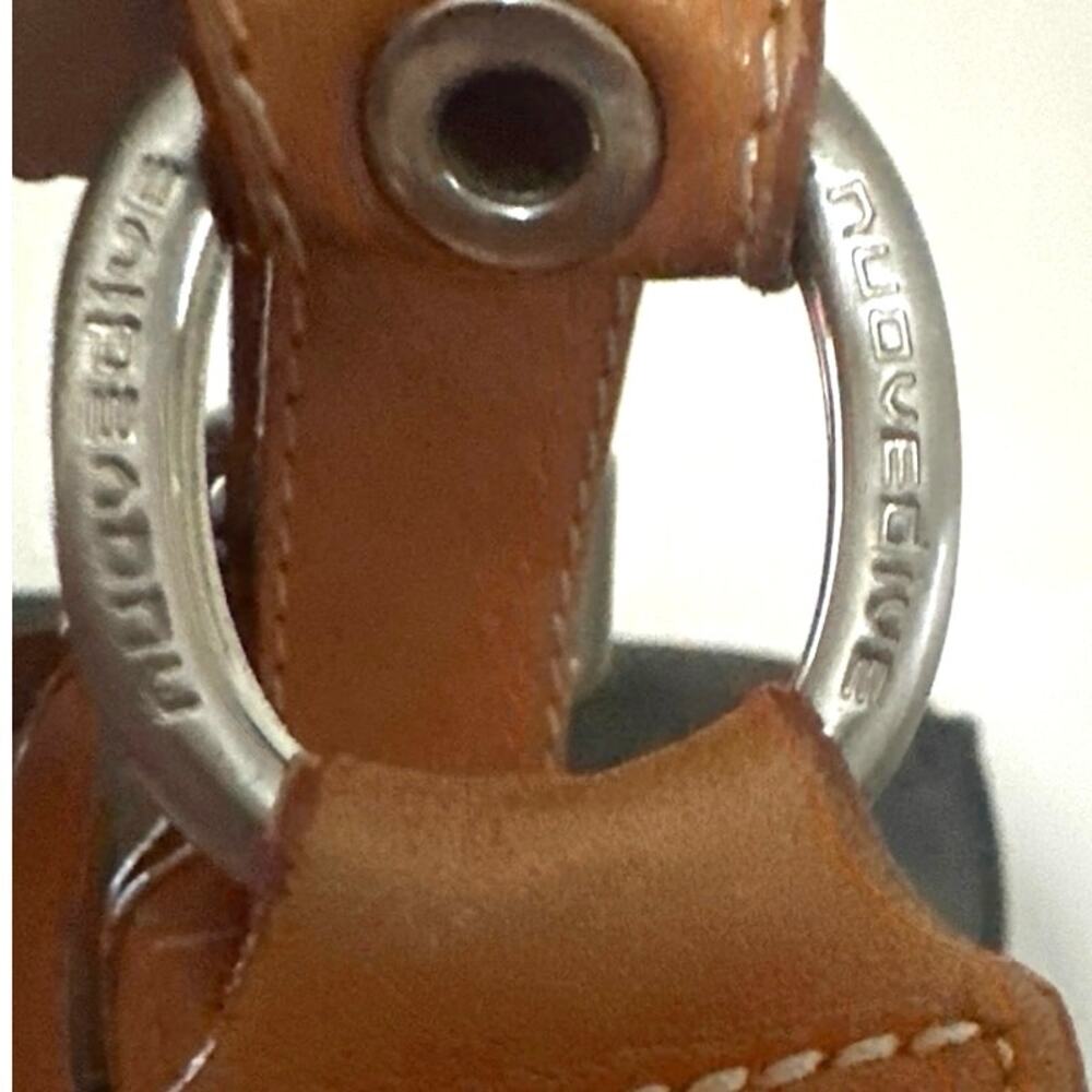 Elegant Tan Leather Hobo Bag - Picture 9 of 13